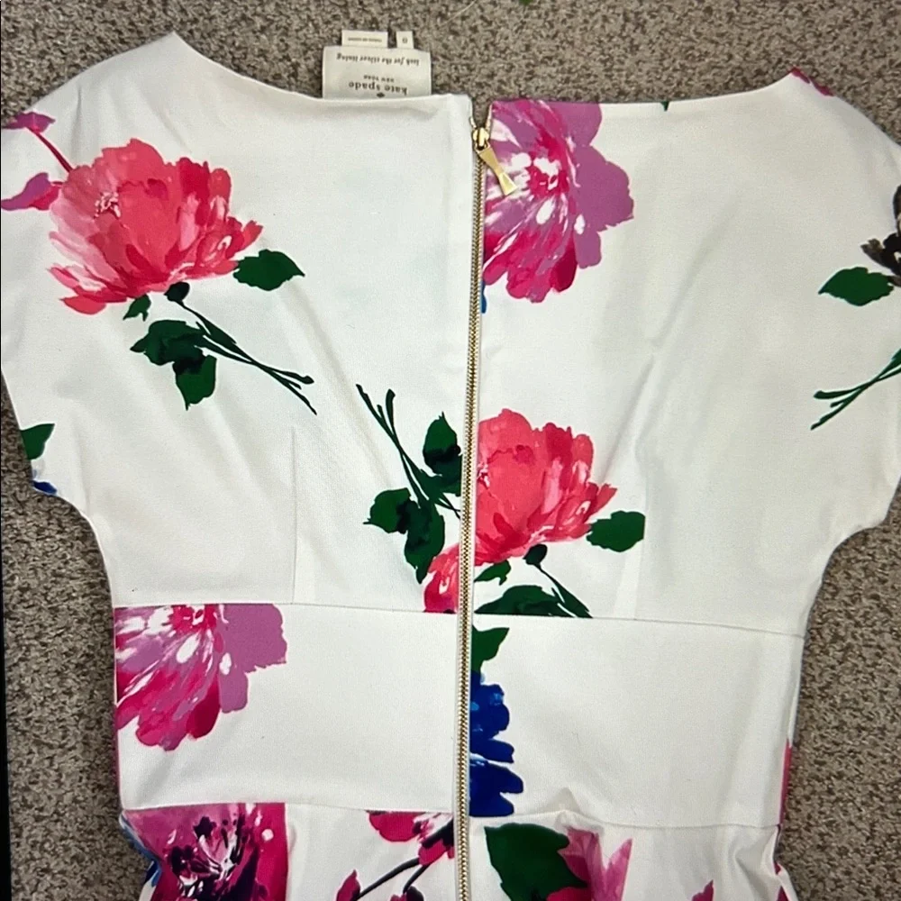 NWT Kate Spade In Bloom Fit & Flare Dress, 0